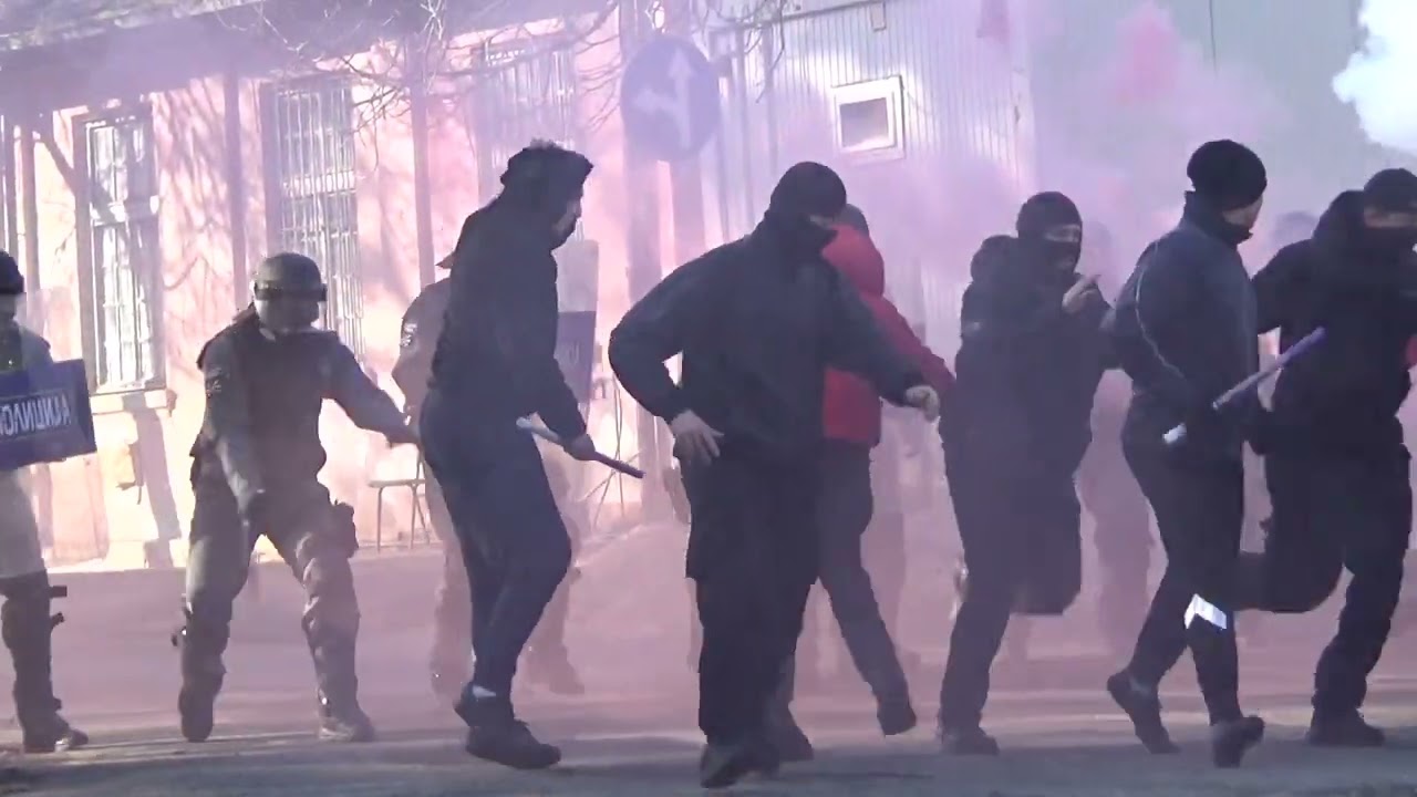 Тактичко-показна вежба Единица за интервентна полиција при СВР Скопје