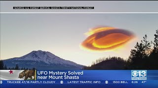 Weather Phenomenon Near Mt. Shasta Looks Like UFO