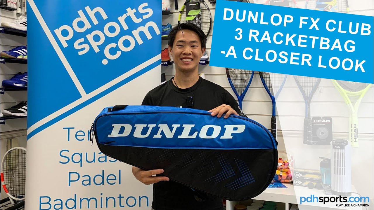 Bolso De Tenis Dunlop Sx Club 12r 2025 Raquetero 12 Raquetas | Cuotas sin interés