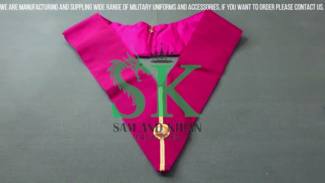 Comfortable Masonic Officer Collars, Customized Masonic Collars, Top Selling Masonic Collars