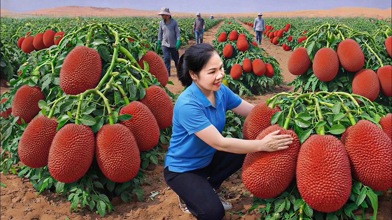 Harvest 1000+ Royal Jackfruits & Go to Market Sell |  Plant More Fruits & Vegetables | off the grid