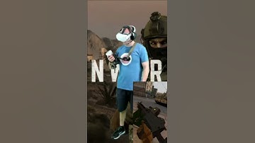 Firing A ProTube ForceTubeVR In VR: Onward VR M249 #shorts