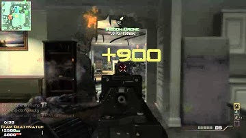 MW3 - MP9 4 man multi-kill