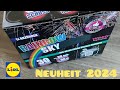 Rainbow Sky Batterie Weco Neuheit Lidl Silvester 2024/25 Feuerwerk