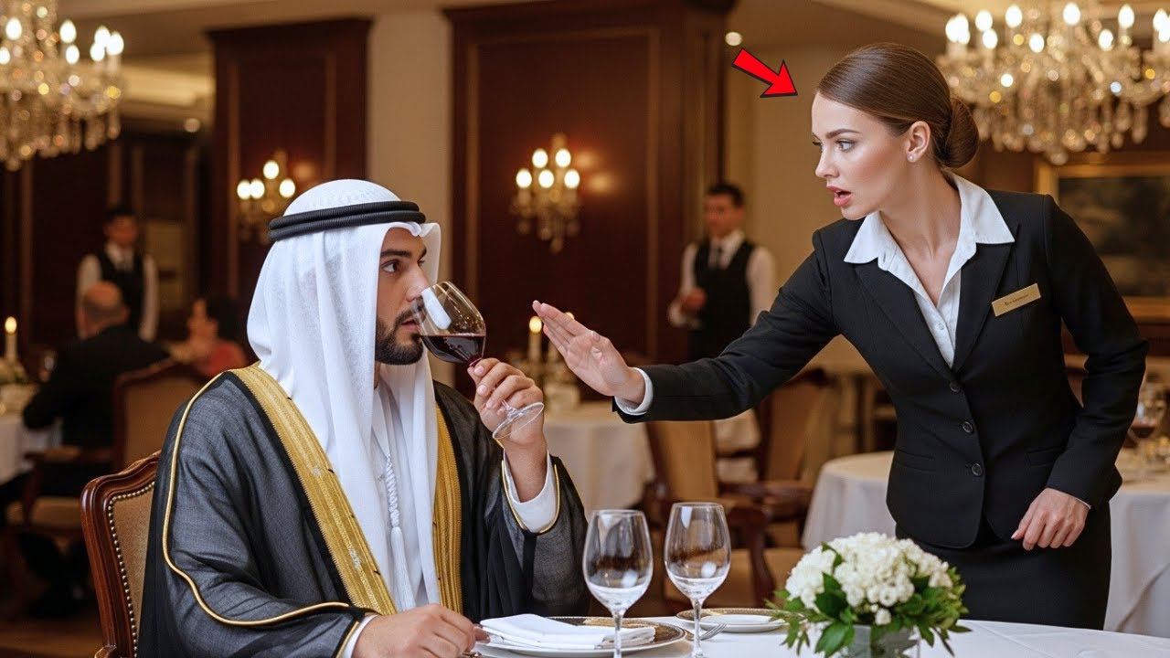 „NU BEA ACEST VIN!” – STRIGĂ NOASPE CHELNERIȚĂ CĂTRE MILIARDAIRUL ARAB... CÂND A DESCOPERIT MOTIVUL