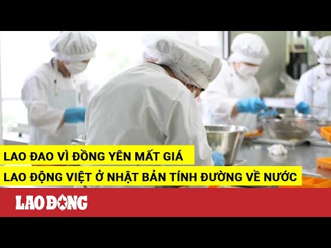Video Lao đao vì đồng yên mất giá, lao động Việt ở Nhật Bản... - youtube