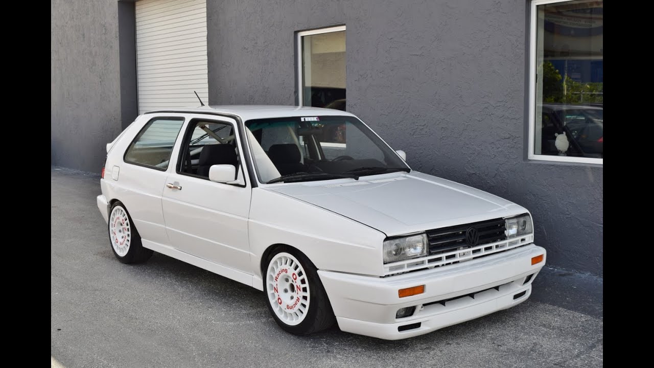 1990 Volkswagen Golf MK 2 Rallye Tribute Metal Widebody-VR6-Recaro