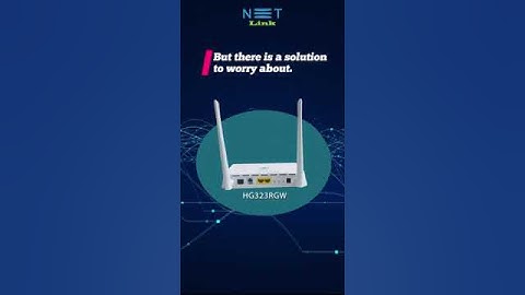 How to reset your forgot Wi-Fi password in Netlink HG323 RGW? #internetserviceprovider
