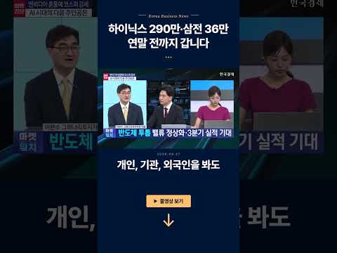 삼전닉스 "이제 저가매수 구간"ㅣ이완수 그레너리투자자문 대표