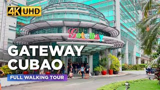 GATEWAY MALL CUBAO Walking Tour 2023 🇵🇭 | Explore the MOST ICONIC Mall in Cubao, Philippines【4K】