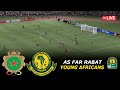 AS FAR Rabat Vs Young Africans Live CAF Champions League 2026 EFootball Pes21 Simulation 