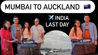 MY LAST DAY IN INDIA ?? | INDIA TO NEW ZEALAND JOURNEY VLOG ?? |  MY FIRST INTERNATIONAL FLIGHT