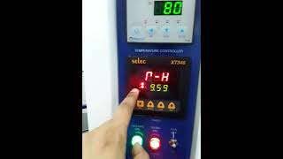 HOT AIR OVEN OPERATION VIDEO