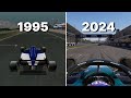 Evolution of Japan in F1 Games | 1995 - 2024
