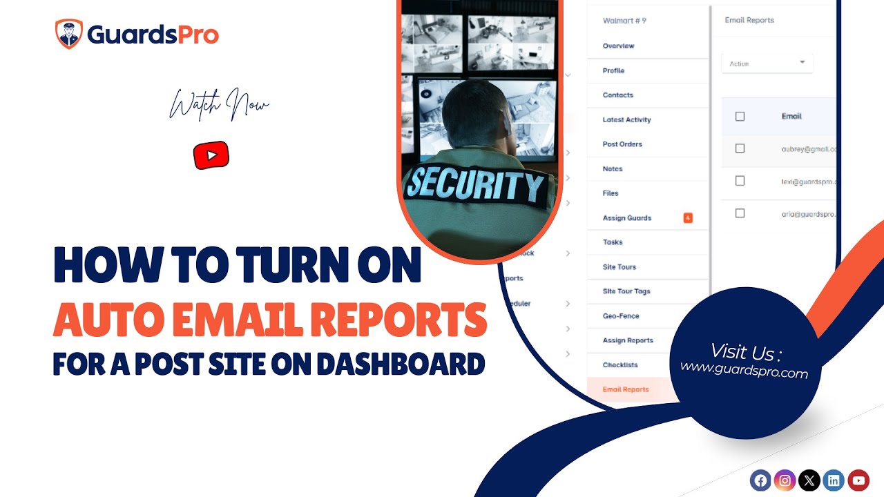 How To Turn On Auto Email Reports For A Post Site On Dashboard ...