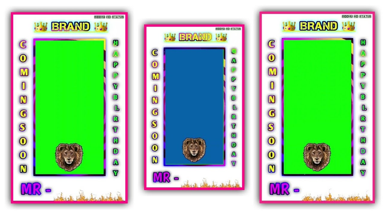 Coming Soon Happy birthday green screen Status | Full Screen | No. 1 Green screen status 💚