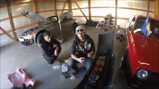 S2000 Ap2 bumper removal/grille install and more!!!