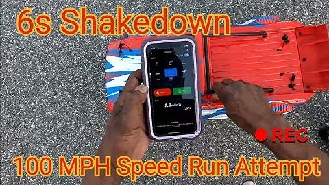 Arrma Infraction 6s Shakedown Speed Run