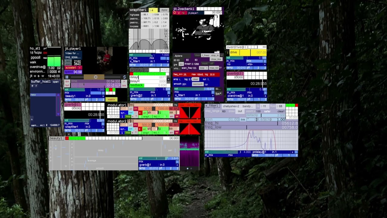 max/msp ppooll Grandpa's radio.