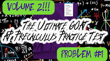 The Ultimate GOAT AP Precalculus Practice Test Volume 2: Problem #1 (Rewriting and Solving Powers)
