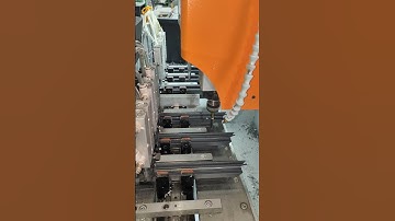 Window frame corner code punching is like this! The screen window frame has no gaps!