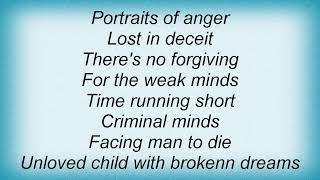 Kataklysm - Portraits Of Anger Lyrics