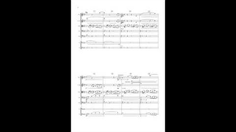 Prelude for Meditation (Score-Video) for String Orchestra and 2 Violas