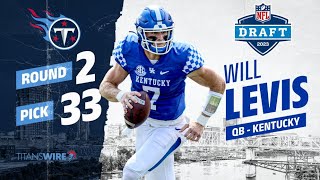 Will Levis Has A Surprising Fall In The NFL Draft!!