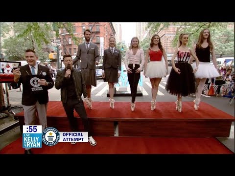 Live Breaks the Guinness World Record for Most Dancers en Pointe