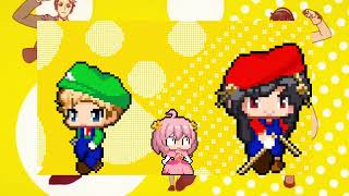 (fanmade) Spy Family in Super Mario world