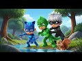PJ Masks : A Tiny Squirrel Fell In the River! 🐿️💦 The Brave River Rescue! | PJ Masks Animation