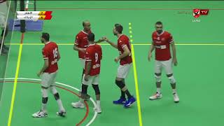 المباراة الأولى من نهائيات بطولة كأس مصر للكرة الطائرة - رجال بين الأهلي  🆚 الزمالك | 27-4-2023