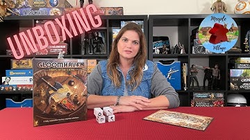 Gloomhaven: Jaws of the Lion Board Game Unboxing