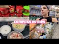 Compras do ms  frango com creme de milho e salada deliciosa