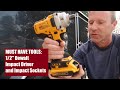 MUST HAVE TOOLS for Tire Changing | DEWALT IMPACT WRENCH