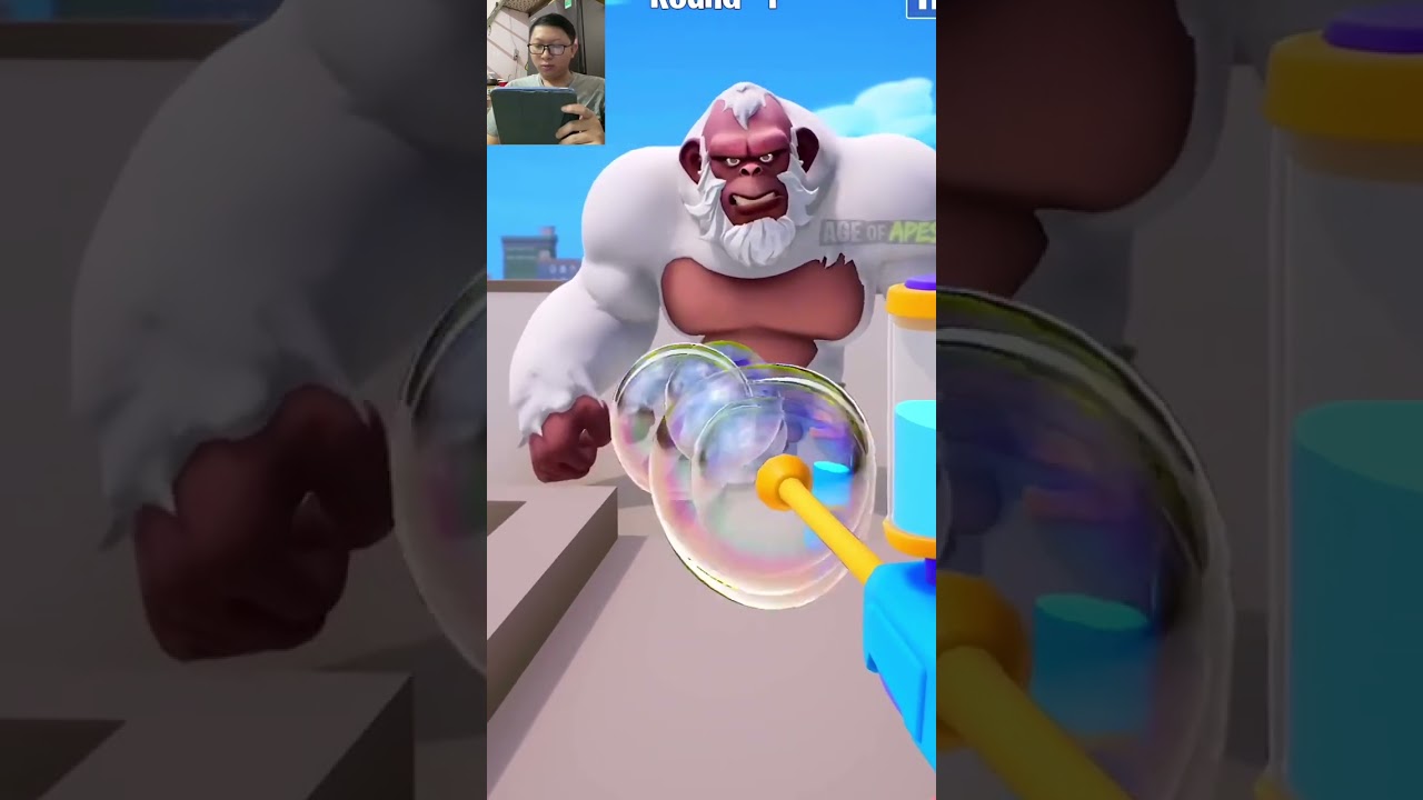 Age of apes ads review new level: We have bubble guns 