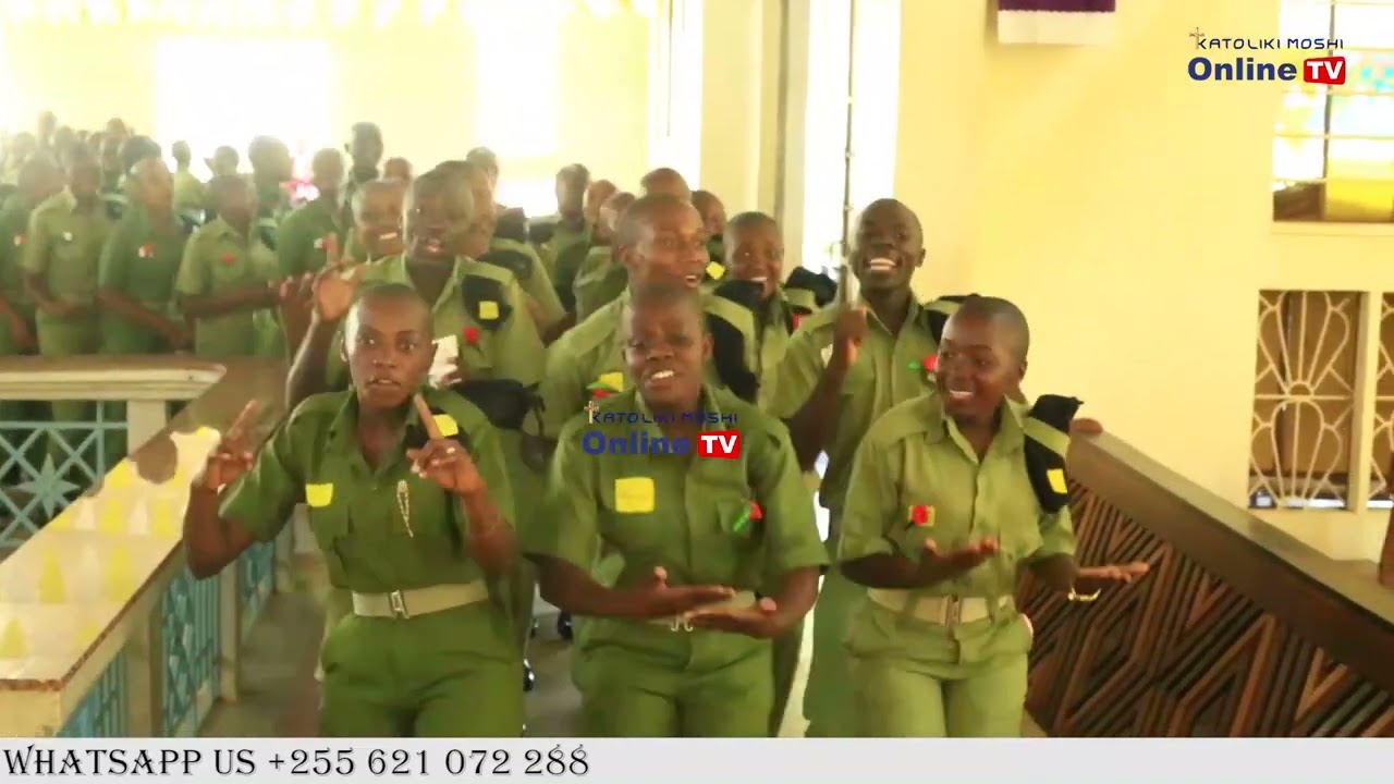 WIMBO ULIOTIKISA KATIKA ADHIMISHO LA MISA CHUO CHA POLISI CCP - MOSHI