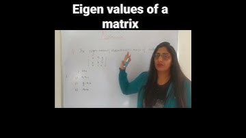eigen values of a matrix .#shorts #youtubeshorts #short #youtubeshortsindia #shortvideo #trending