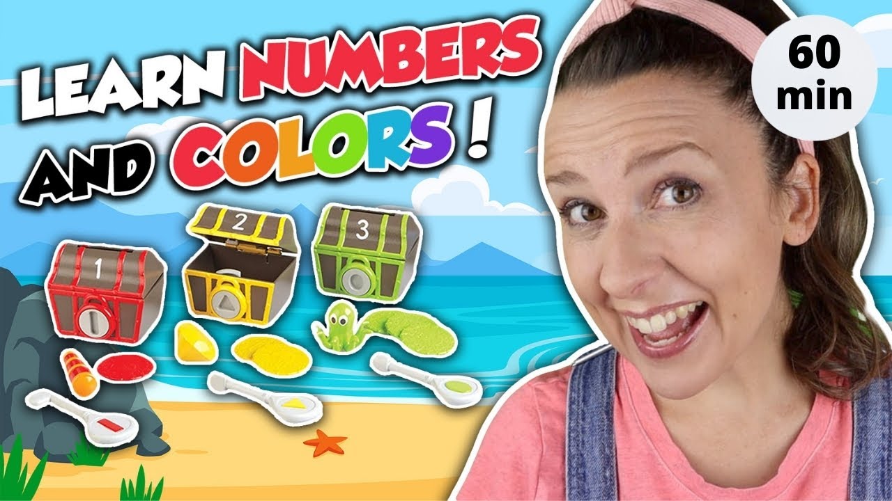 Learn Numbers, Colors, Counting and Shapes with Ms Rachel | Learning Videos  for Toddlers in English