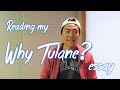 Why I Chose Tulane