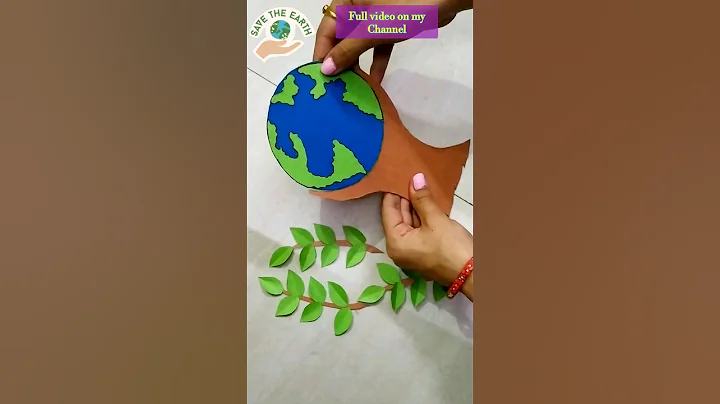 Earth Day Craft Ideas for School! DIY Save Earth Model #saveearth #trending