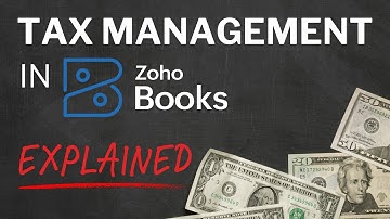 How to Set Up Taxes in Zoho Books