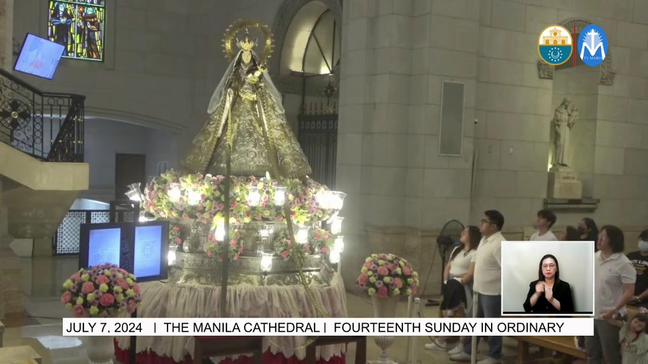 Sunday Mass at the Manila Cathedral July 7, 2024 (1000am) YouTube