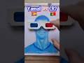 CR7 vs Yamal 🔥🇵🇹🇪🇸 #WorldCup2026 #3DGlasses #Drawing