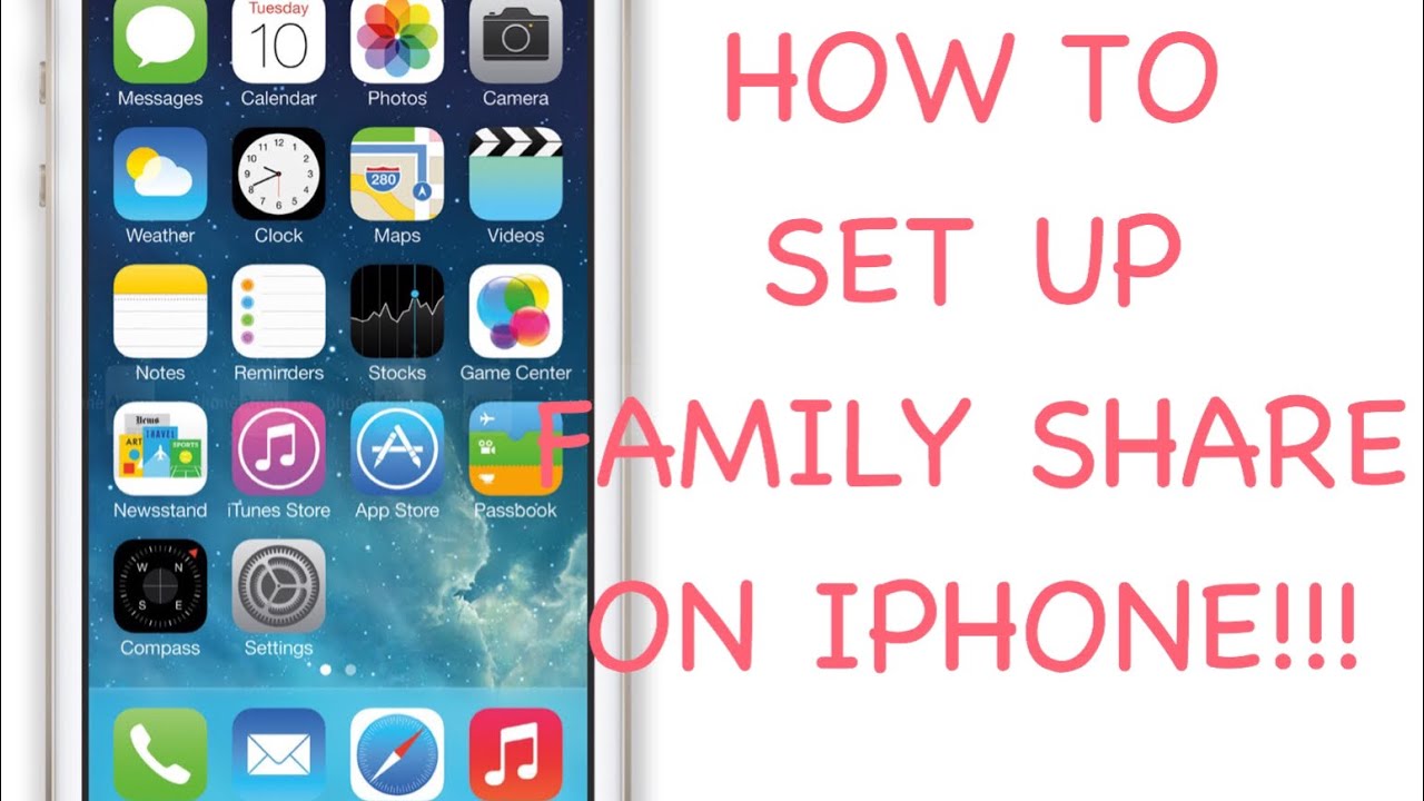 How To Set Up Family Share On Iphone | How To Remove Someone