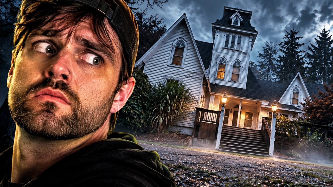WE WENT LOOKING FOR PARANORMAL ACTIVITY AT THE PEACH MANSION