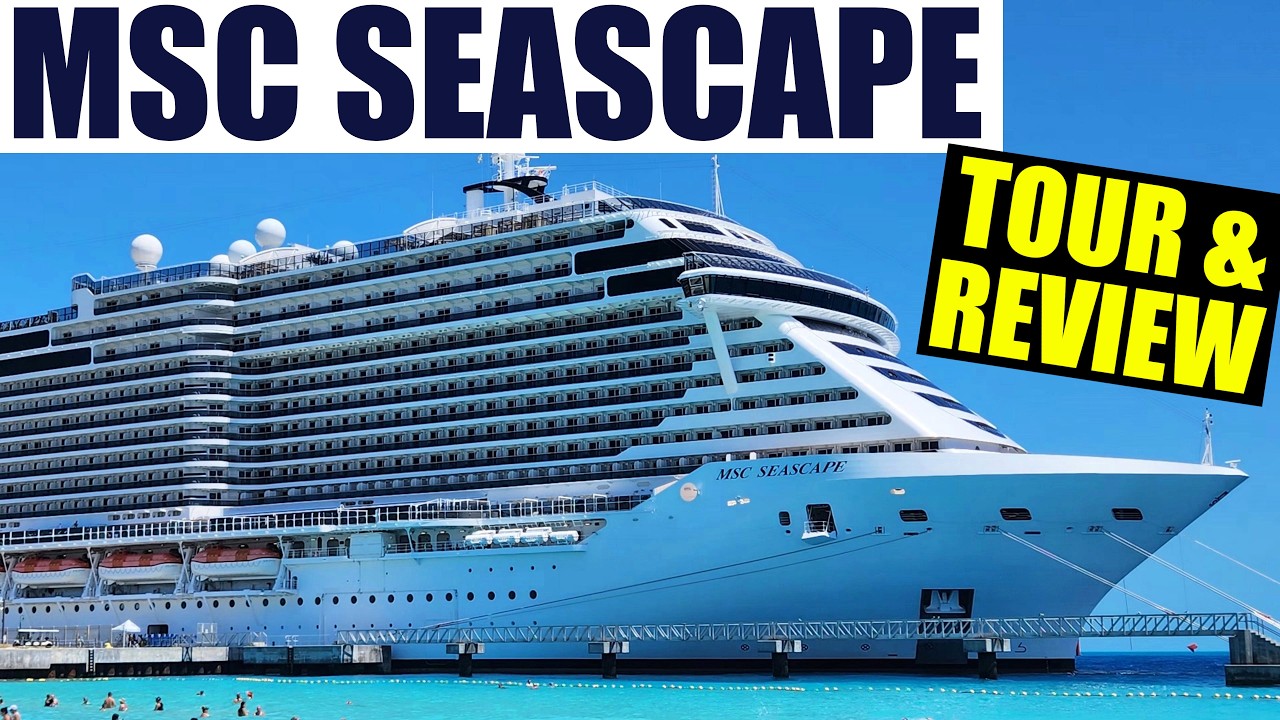MSC Seascape Tour & Review with The Legend