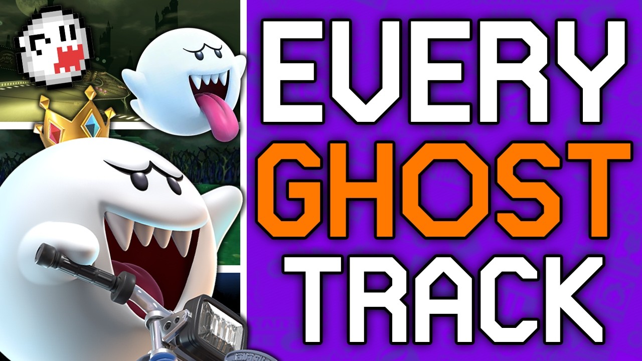 What is Mario Kart's SPOOKIEST Ghost Track? | Level By Level