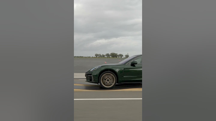 New Porsche Panamera's Active Ride Suspension