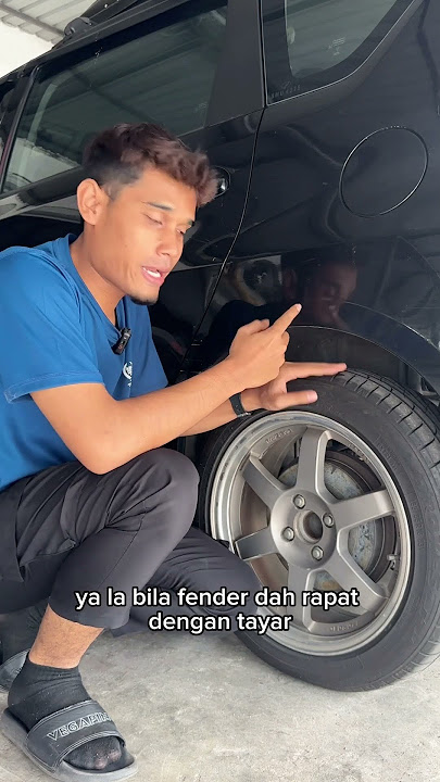 Kenapa kereta rendah sebelah ? Ni jawapan dia ‼️ #mrabsorber